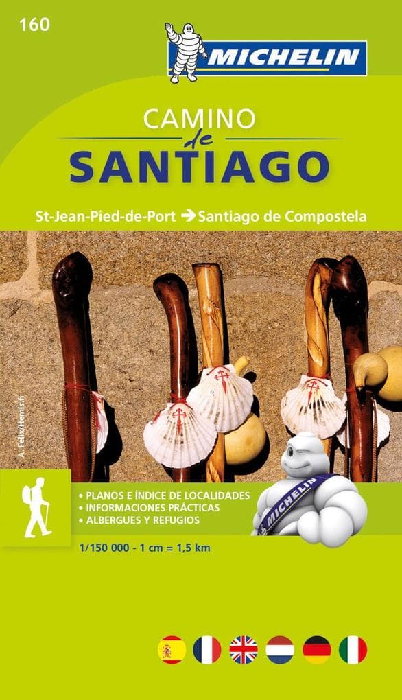 Camino de Santiago - Zoom Map 160
