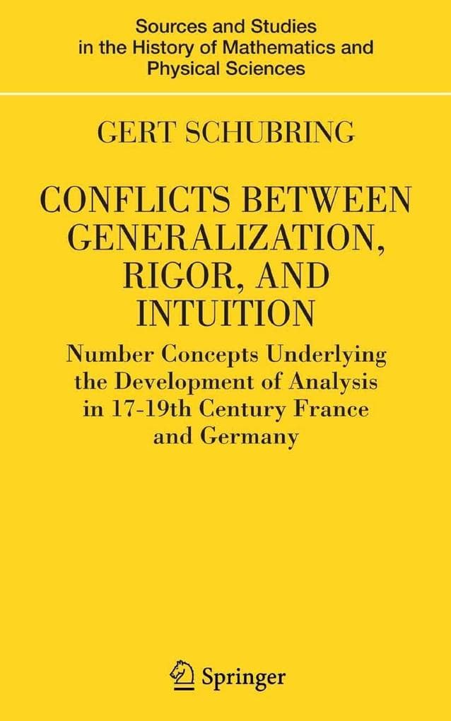 Conflicts Between Generalization, Rigor, and Intuition