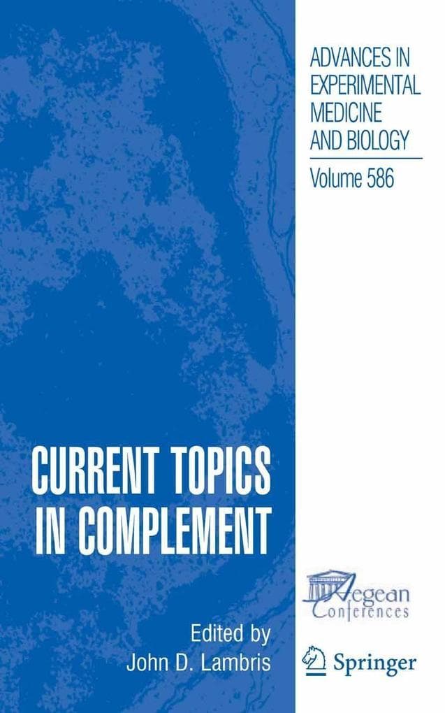 Current Topics in Complement