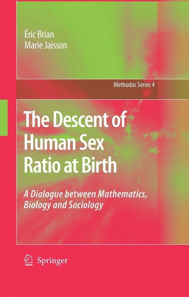 The Descent of Human Sex Ratio at Birth