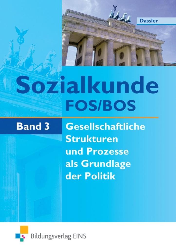 Sozialkunde für die Fachoberschule und Berufliche Oberschule. Bd.3