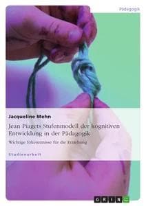 Jean Piagets Stufenmodell der kognitiven Entwicklung in der Pädagogik