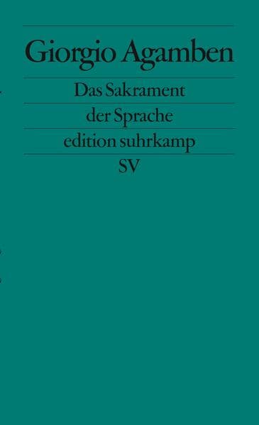 Das Sakrament der Sprache