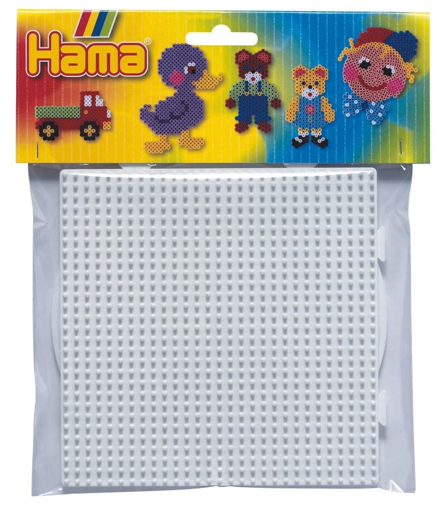 Hama - Beutel mit 2 Stiftplatten (großer Kreis, großes Quadrat)