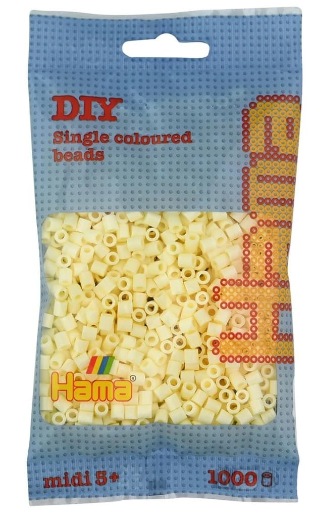 Hama - Perlenbeutel 1000 Stück creme
