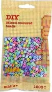 Hama - Perlen, pastell gemischt, 1000 Stück