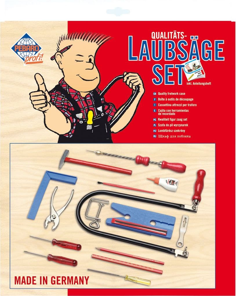 Laubsäge-Kasten