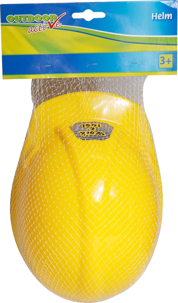 Outdoor active Kinder-Baustellenhelm, gelb