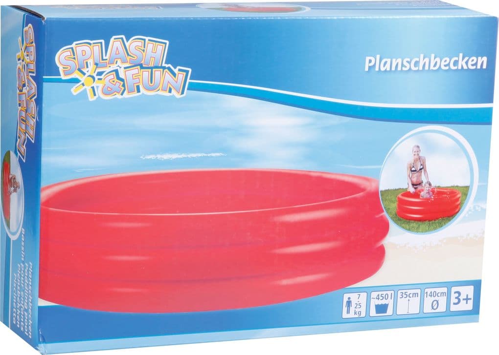 Splash & Fun Pool uni # 140 x 35 cm