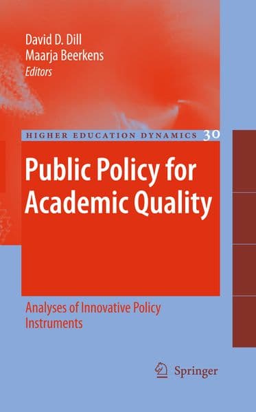 Public Policy for Academic Quality