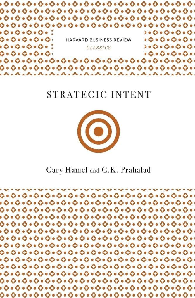Strategic Intent