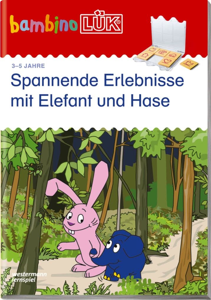bambinoLÜK. Spannende Erlebnisse mit Elefant und Hase