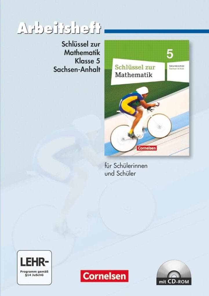 Schlüssel zur Mathematik 5. Schuljahr. Arbeitsheft Sekundarstufe Sachsen-Anhalt