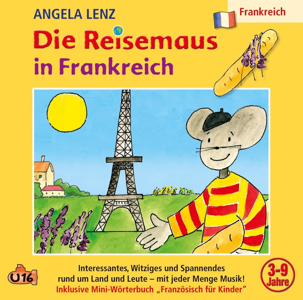 Die Reisemaus In Frankreich, 1 Audio-CD