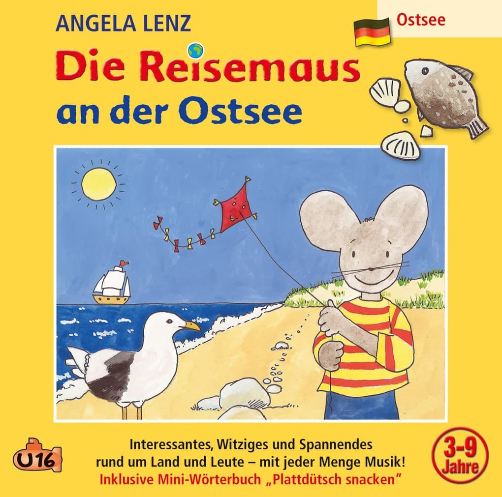 Die Reisemaus An Der Ostsee, 1 Audio-CD