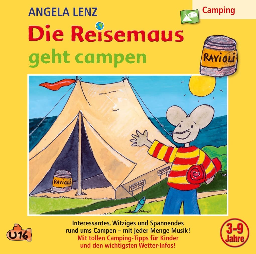 Die Reisemaus geht campen, 1 Audio-CD