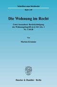 Die Wohnung im Recht.