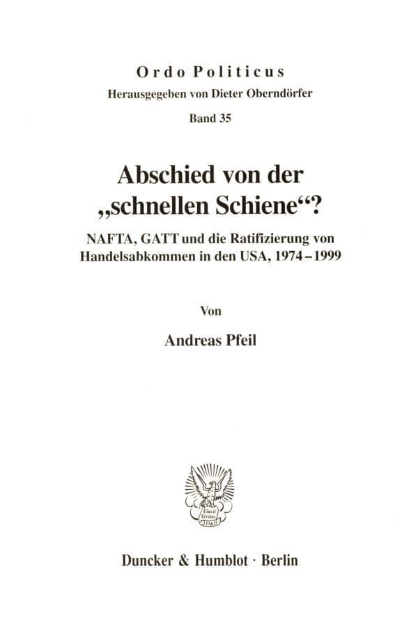 Abschied von der »schnellen Schiene«?
