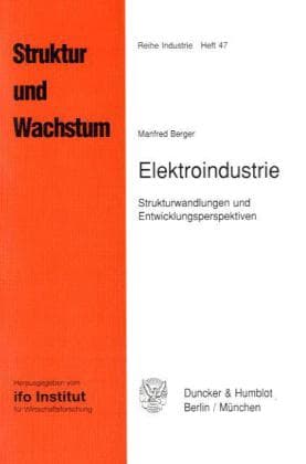 Elektroindustrie.
