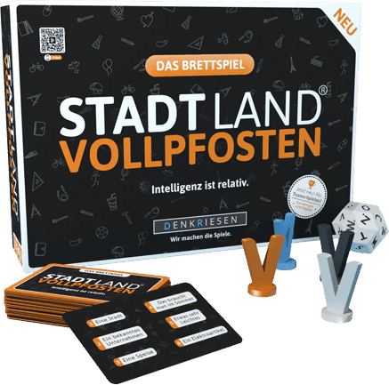 Stadt Land Vollpfosten - Das Brettspiel