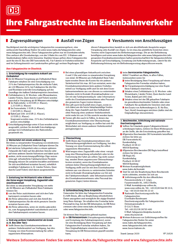 Fahrgastrechte