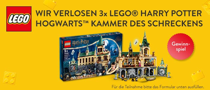 Jetzt mitmachen und LEGO® Hogwarts Kammer des Schreckens gewinnen!
