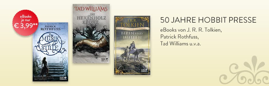 50 Jahre Hobbit Presse bei Hugendubel: Fantasy-Highlights reduziert