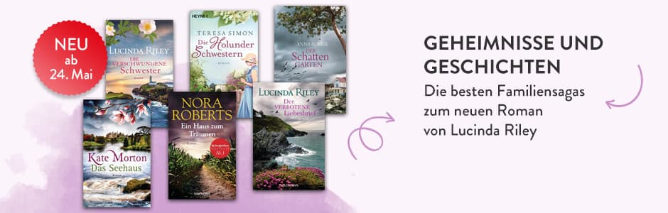 Geheimnisse und Geschichten: Die besten Familiensagas zum neuen Roman von Lucinda Riley bei Hugendubel