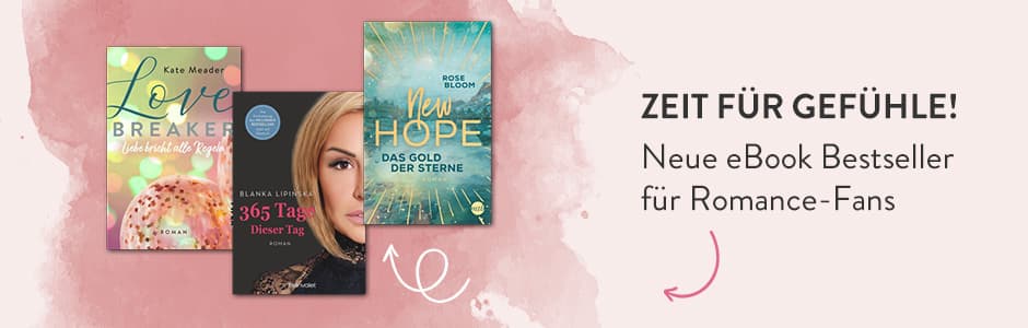 Zeit für Gefühle: Neue Romance eBooks bei Hugendubel