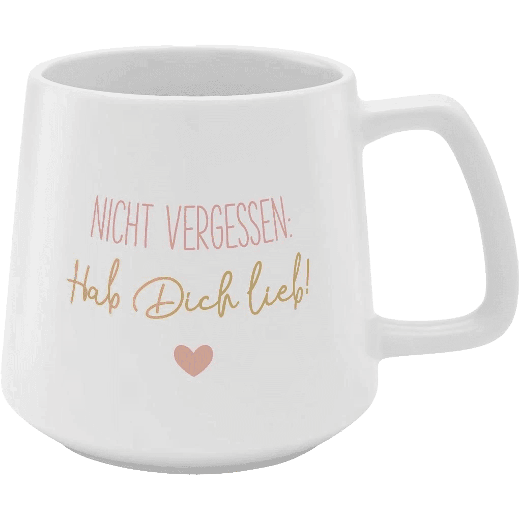 Tasse "Hab dich lieb!"