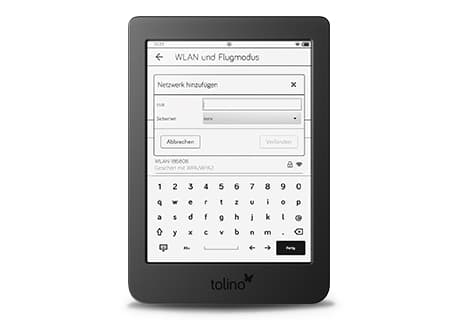 tolino page 2: eBooks direkt downloaden per WLAN