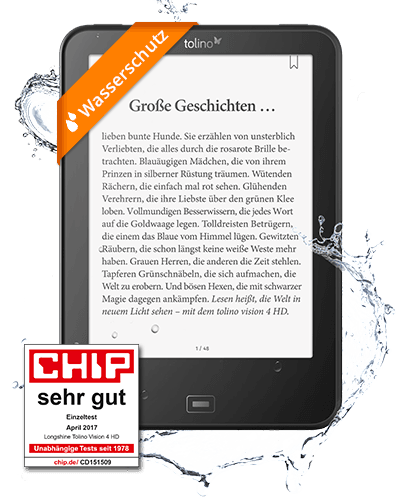 eReader tolino vision 4 HD