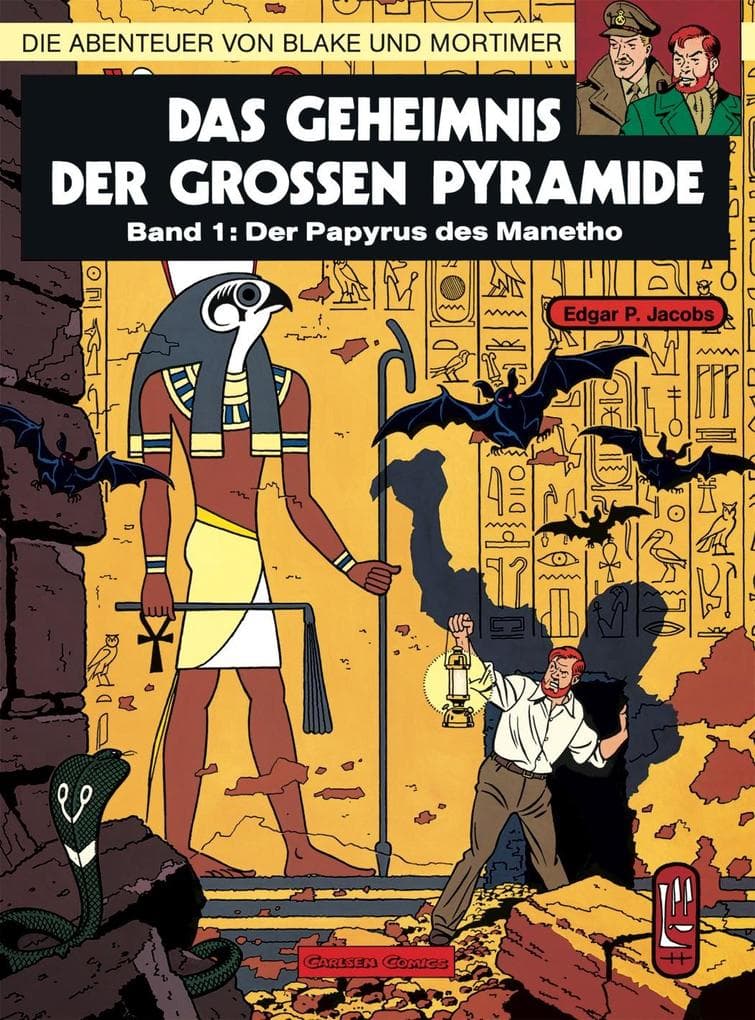 Die Abenteuer von Blake und Mortimer 01. Das Geheimnis der großen Pyramide 1. Der Papyrus des Manetho: Der Papyrus des Manetho