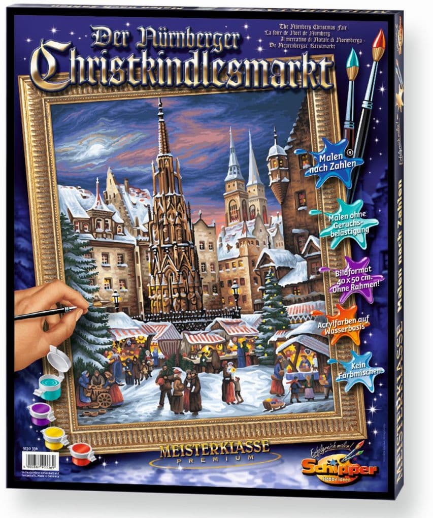 Schipper Malen-nach-Zahlen - Meisterklasse Premium - Der Nürnberger Christkindelsmarkt