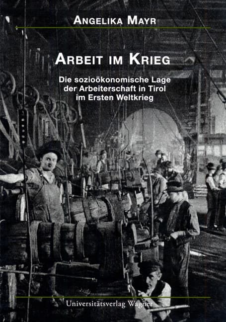 Arbeit im Krieg: Die sozioökonomische Lage der Arbeiterschaft in Tirol im Ersten Weltkrieg