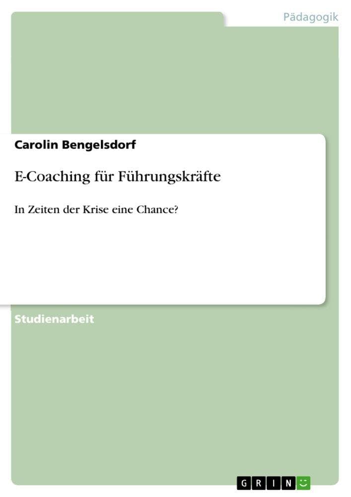 E-Coaching für Führungskräfte