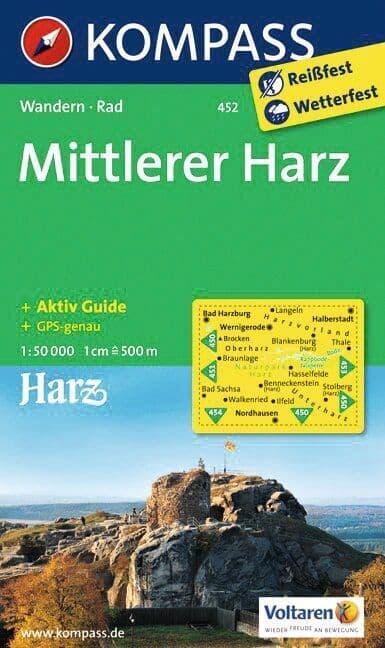 Mittlerer Harz 1 : 50 000