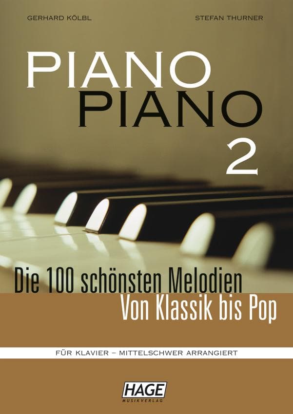 Piano Piano 2 mittelschwer (mit 4 CDs)