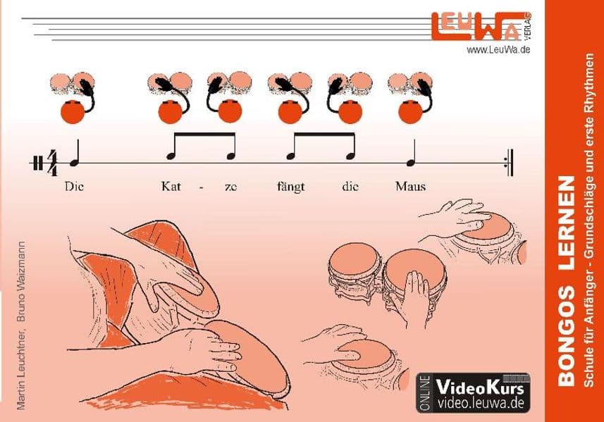 Bongos lernen: Schule für Anfänger - Grundschläge und erste Rhythmen