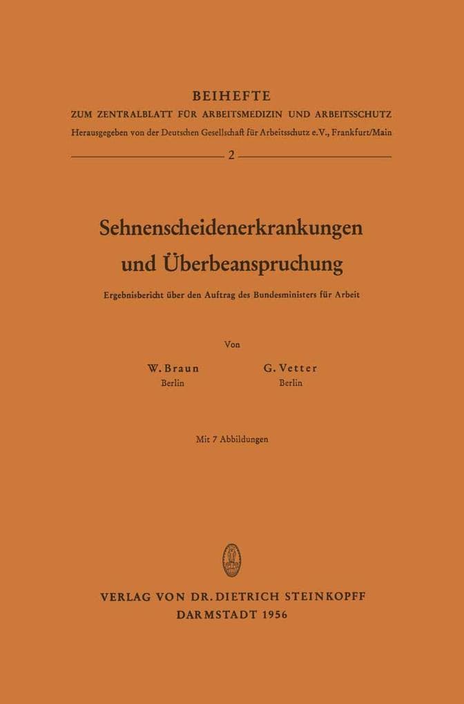 Sehnenscheidenerkrankungen und Überbeanspruchung