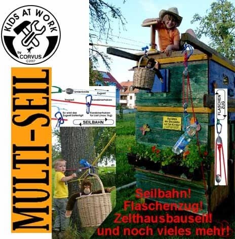 Corvus A750131 - Kids at work: Multi-Set für Seilbahn