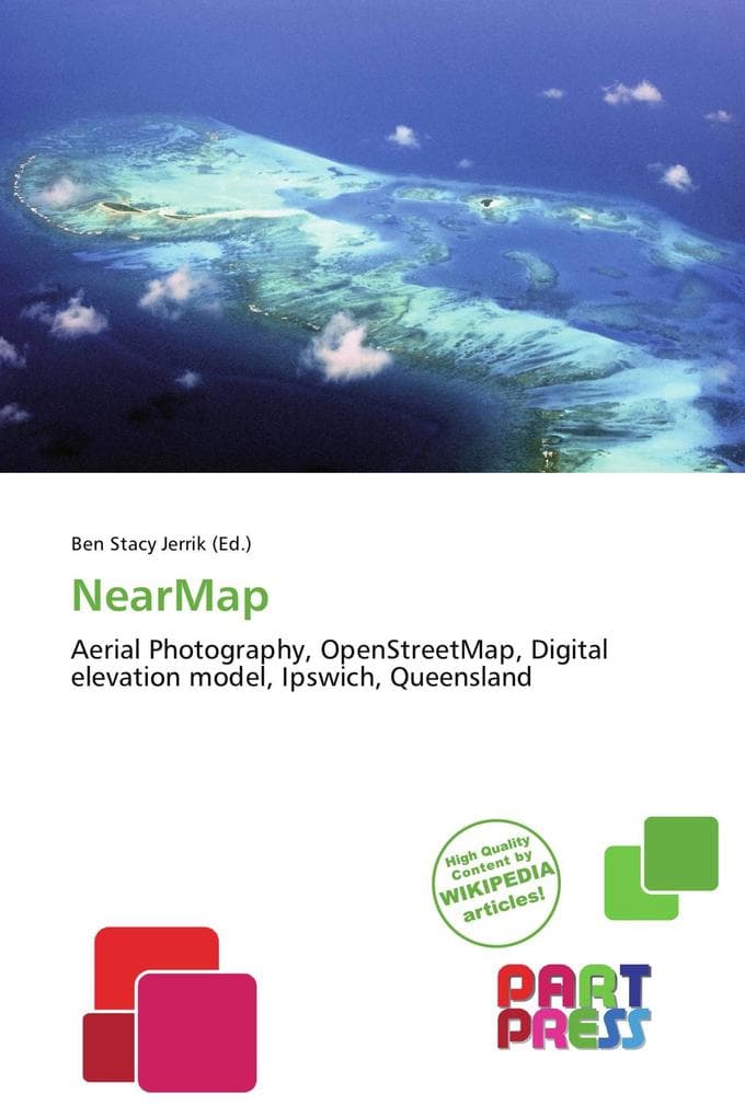 NearMap: Aerial Photography, OpenStreetMap, Digital elevation model, Ipswich, Queensland