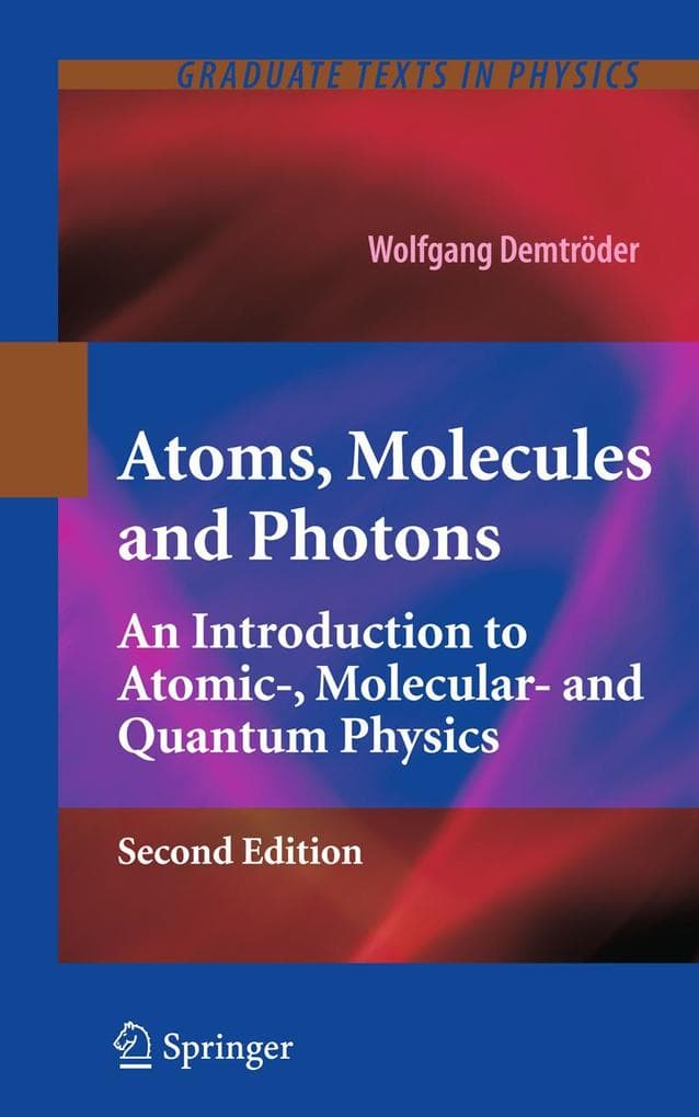 Atoms, Molecules and Photons