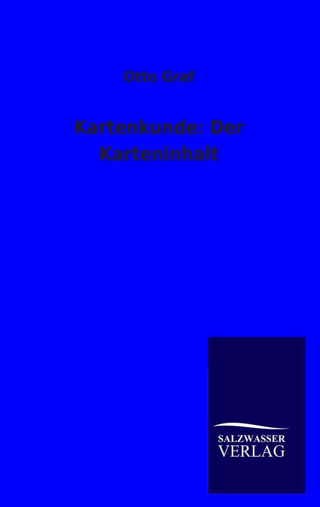 Kartenkunde: Der Karteninhalt