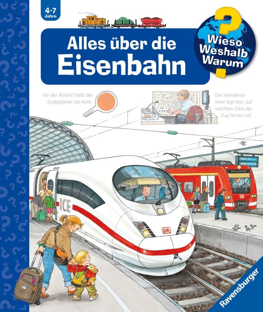 8. Patricia Mennen: Wieso? Weshalb? Warum?, Band 8: Alles über die Eisenbahn