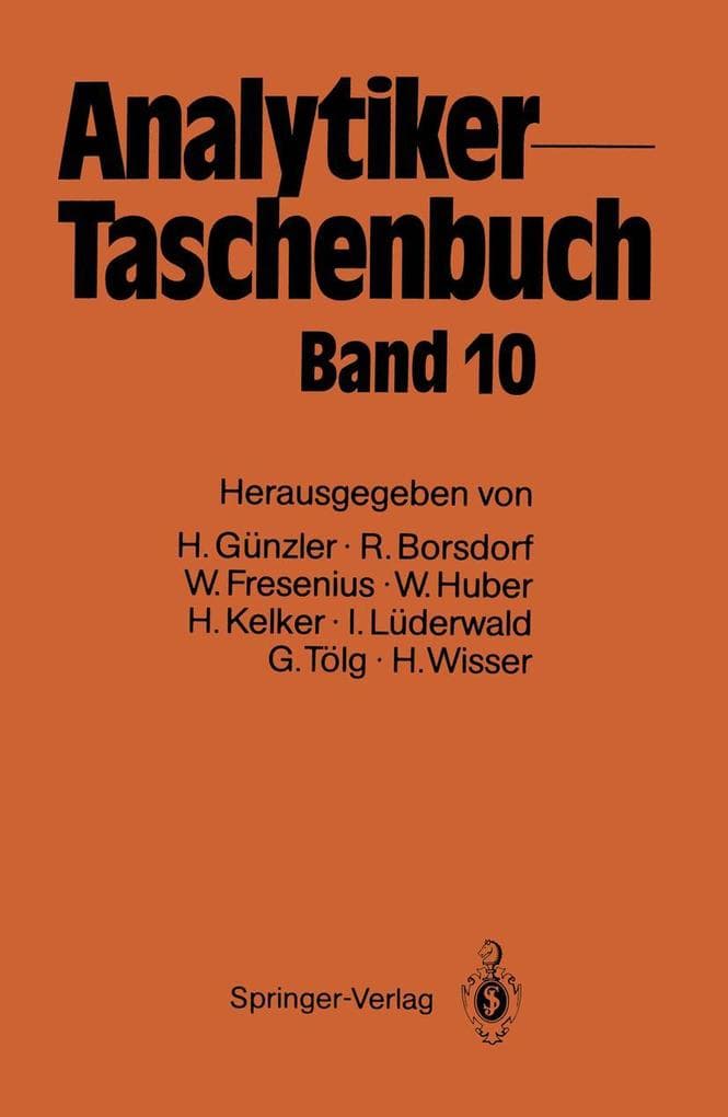 Analytiker-Taschenbuch