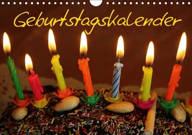Geburtstagskalender (Wandkalender immerwährend DIN A4 quer)
