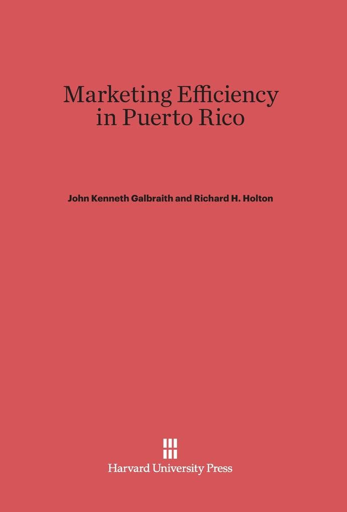 Marketing Efficiency in Puerto Rico