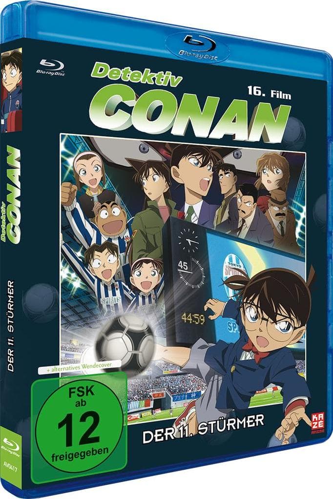 Detektiv Conan - 16.Film: Der 11. Stürmer - Blu-ray.Nr.16,1 Blu-ray