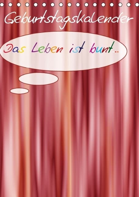 Geburtstags-Bastelkalender (Tischkalender immerwährend DIN A5 hoch)